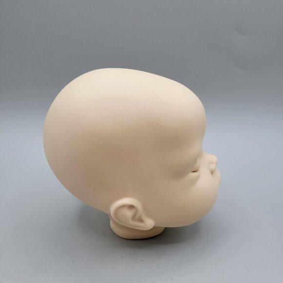 Sugar Britches Porcelain Bisque Reproduction Doll Head Blank by Boots Tyner - Picture 4 of 7